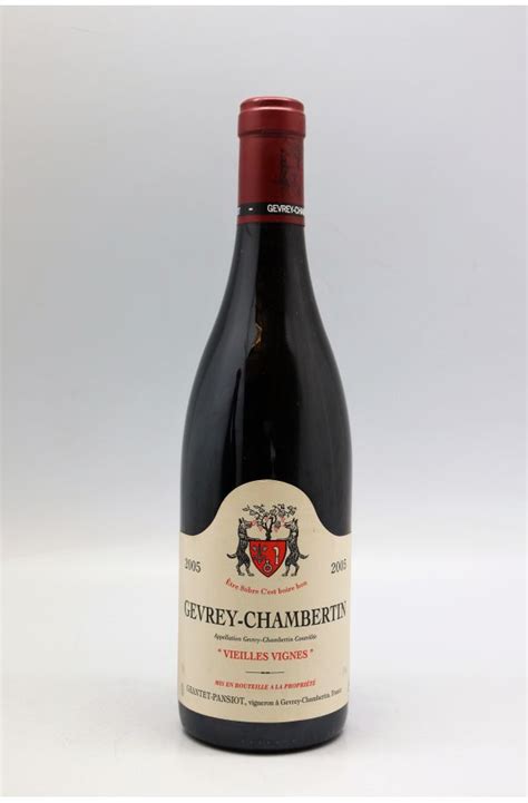 Geantet Pansiot Gevrey Chambertin Vieilles Vignes