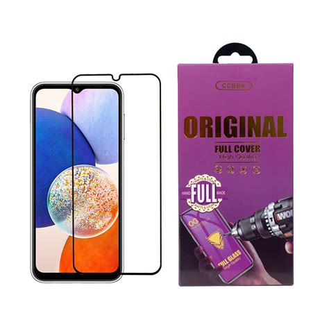 Protector De Sticla OG Pentru Samsung Galaxy A14 5G Negru EMAG Ro