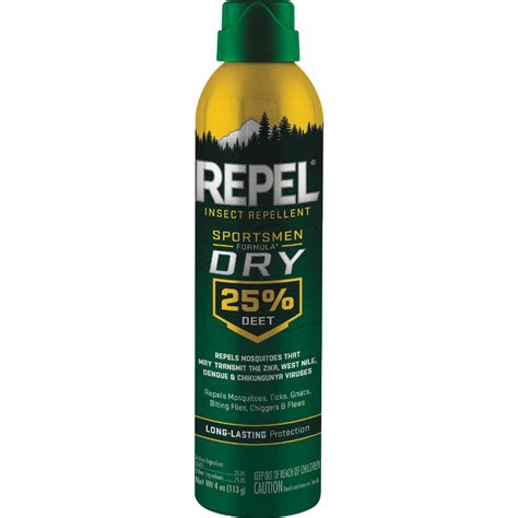 Repel Sportsmen 4 Oz Dry Insect Repellent Aerosol Spray Do It Best