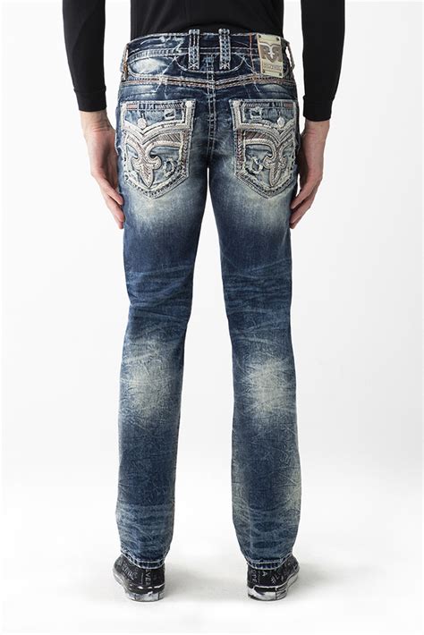 Rock Revival Brayen A225r Alternative Straight Jean La Raza Western Wear