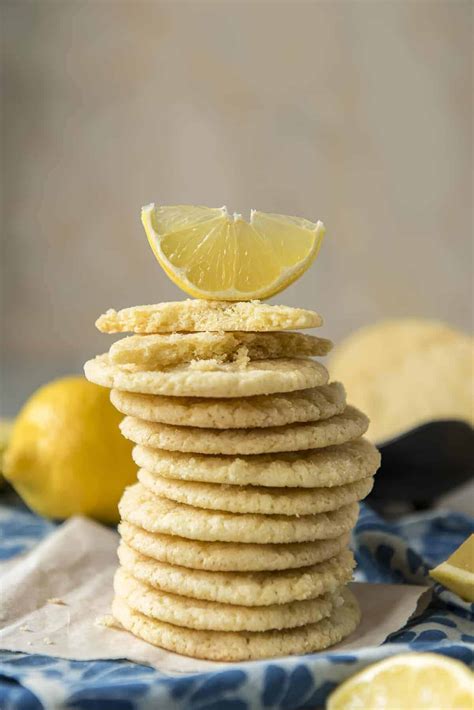 Soft And Chewy Lemon Sugar Cookies The Crumby Kitchen