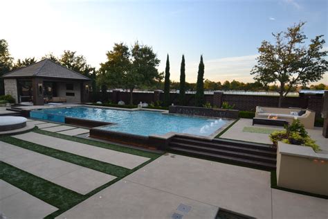 Completely Contemporary Pool Environment Contemporary Swimming Pool