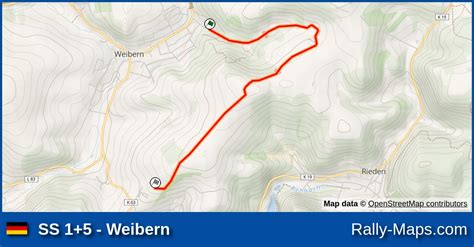 Ss Weibern Stage Map Rallye Kempenich Drc Rally Maps