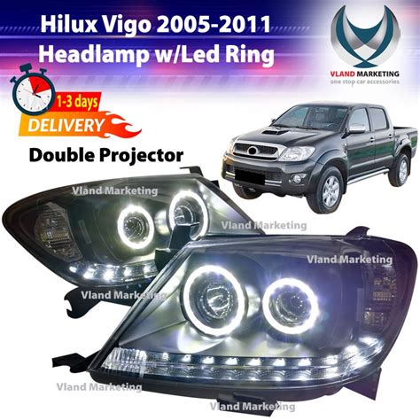 Toyota Hilux Vigo Vigo Champ Double Projector Headlamp With