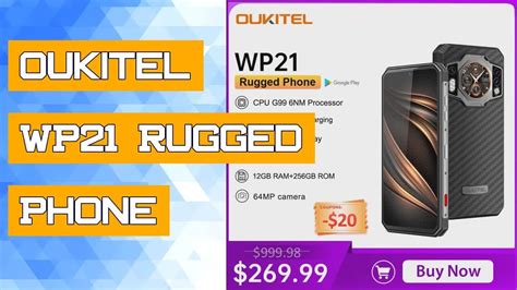 Oukitel Wp Rugged Phone Night Vision Cell Phone Mobile Phone