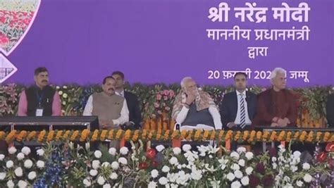 PM Modi In Jammu Live Updates Article 370 Biggest Hurdle In Jammu And