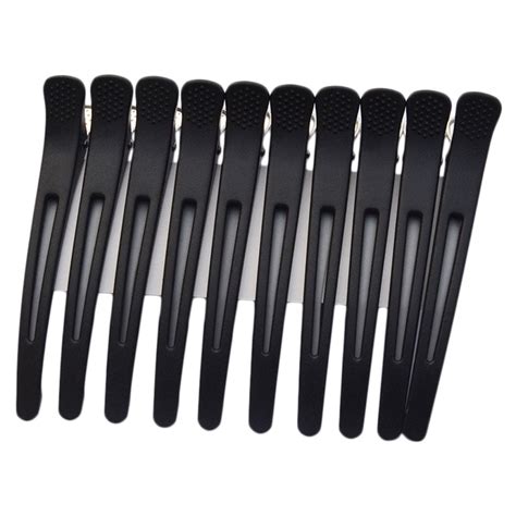 Nicexmas 12pcs Haidressing Clips Plastic Duckbill Hair Clips Salon Hair