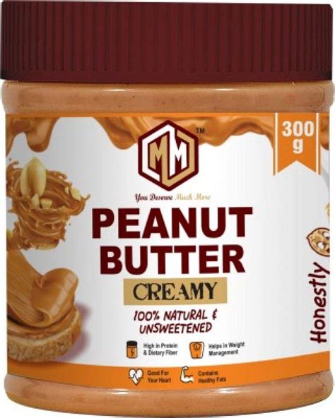 Muchmore All Natural Peanut Butter Creamy Unsweetened G Protein