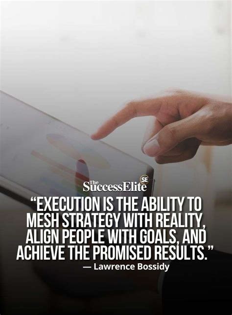 Inspirational Quotes On Execution