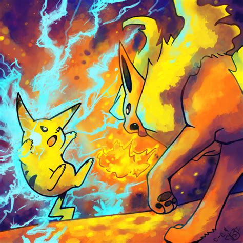 Fierce Competition Collab By Crayon Chewer On Deviantart Pokemon