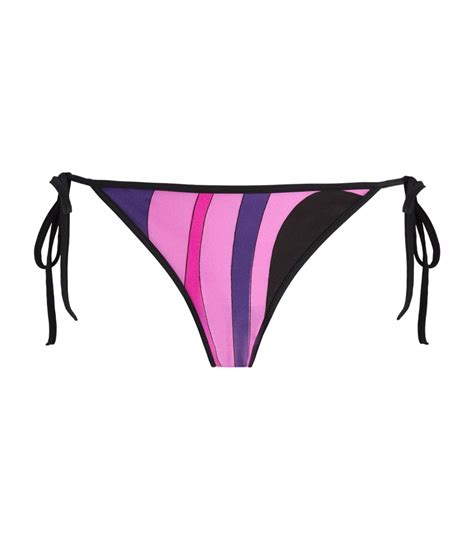 Womens Pucci Multi Marmo Print Bikini Bottoms Harrods Countrycode