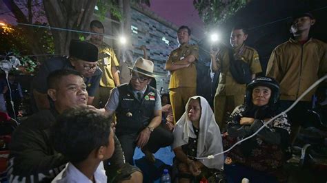 Ridwan Kamil Korban Gempa Cianjur Jadi 162 Orang Meninggal Dunia