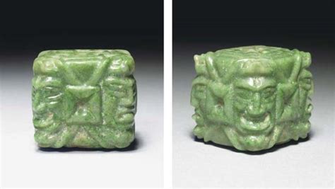 A Rare Mayan Jade Pendant Late Classic Ca A D 550 950 Christies