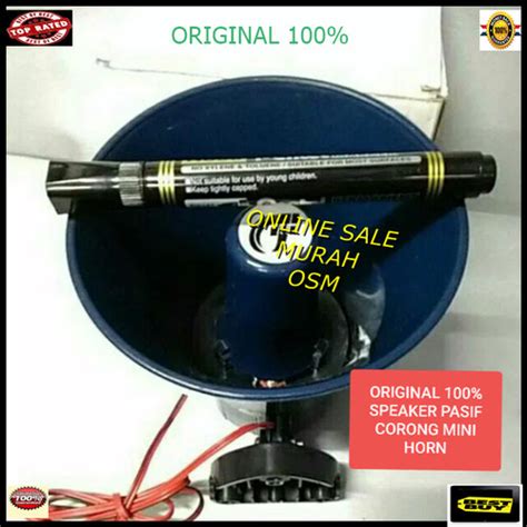 Jual Original Speaker Pasif Horn Mini Spk Corong Kecil Pengeras Suara