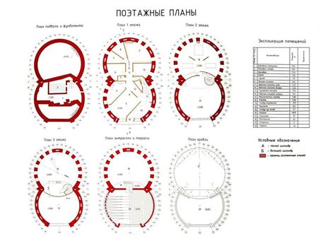Plan for the Melnikov house in Moscow | par rosswolfe1 Russian ...