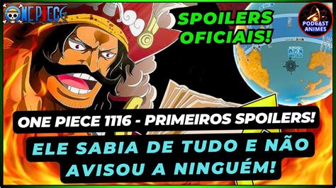 ONE PIECE CAPÍTULO 1116 PRIMEIROS SPOILERS OFICIAIS VEGAPUNK REVELA