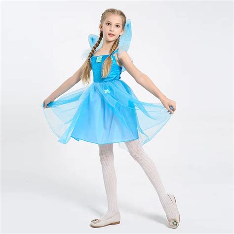 Girls Blue Fairy Costume-in Girls Costumes from Novelty & Special Use ...