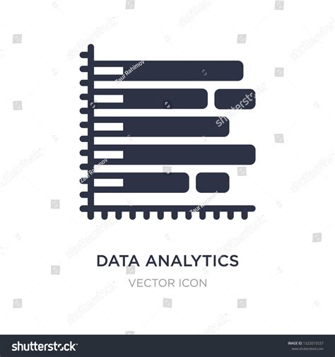 Data Analytics Bars Chart Descendant Line Stock Vector Royalty Free