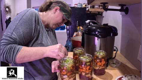 Preserving Alaskan Moose Stew Through Canning Utilizing The Roadkill