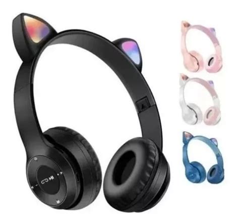 AURICULAR DINAX BLUETOOTH VINCHA CON OREJAS LUCES MICRÓFONO Fenix Hogar