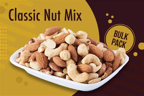 Signature Market 3x Best Seller Bulk Packs3 Items Classic Nut Mix