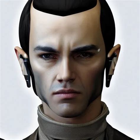 Highly Detailed Concept Art Of Male Sci Fi Character Stable Diffusion