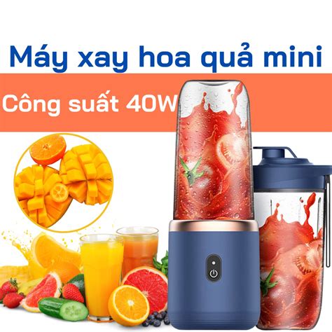 Máy xay sinh tố sạc pin tích điện cầm tay Juicing Cup Máy xay hoa quả