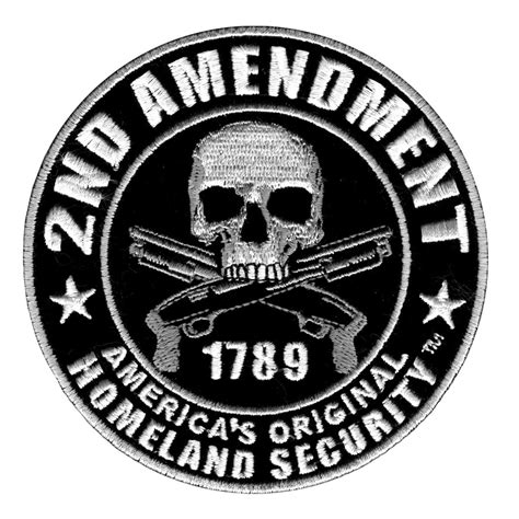 Hot Leathers PPA5957 2nd Amendment America S Original Homeland Security