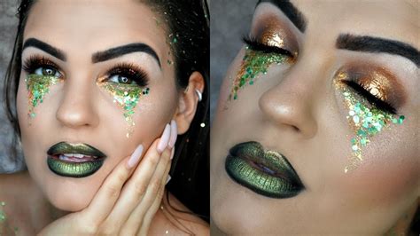 74 Eyeshadow Tutorial Gold Glitter Gaestutorial