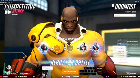 WHAT TOP 500 DOOMFIST ONE TRICK LOOKS LIKE IN OW 2 GETQUAKEDON