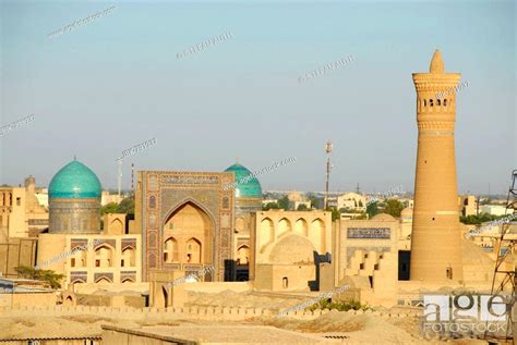 Historic Centre Of Buchara Uzbekistan Central Asia Stock Photo