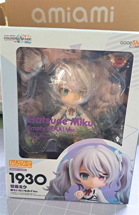 Hatsune Miku Empty Sekai Nendoroid Hobbies Toys Toys Games