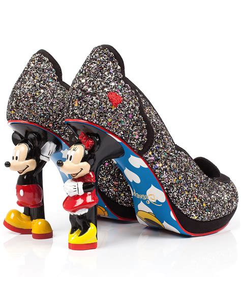 Irregular Choice Mickey Minnie Mouse Disney Character Heels