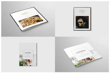 Canva Recipe book template | Creative Market