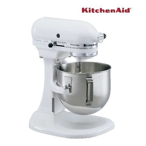 KitchenAid 5Qt 4 8L Heavy Duty Stand Mixer 220V White Mixers For