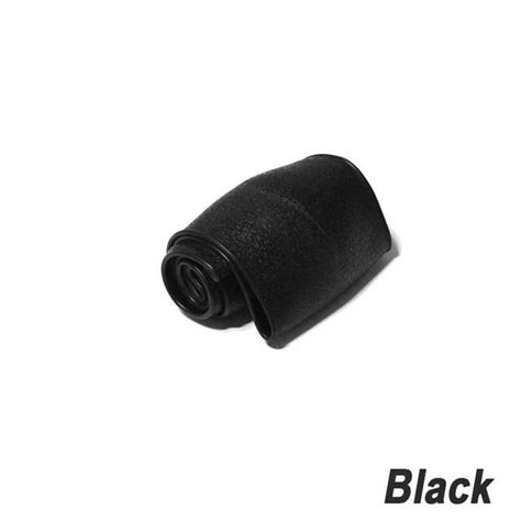 COUVRE VOLANT Black Housse En Silicone Pour Volant De Voiture