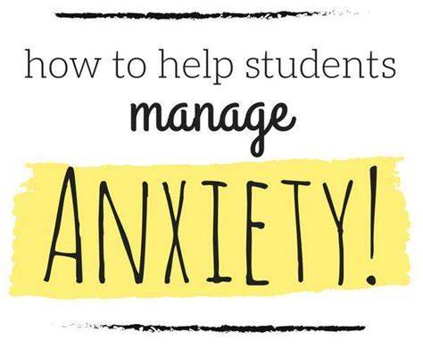 How To Help Students Manage Anxiety Sel Skills By Soar Learning