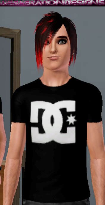 The Sims Resource Desperation Designs DC Shirt