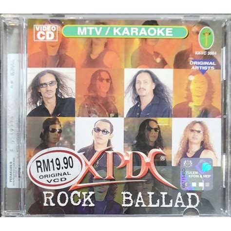 Xpdc Rock Ballad Vcd Shopee Malaysia