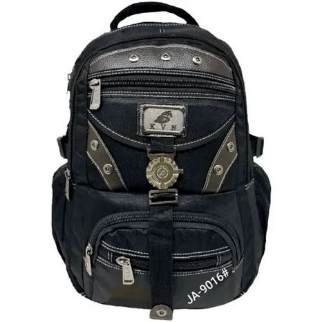 Mochila Couro KVN Preto Shopee Brasil