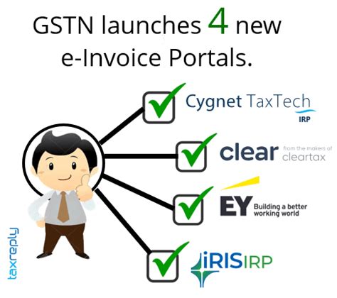 Gstn Launches New E Invoice Portals With Private Irps