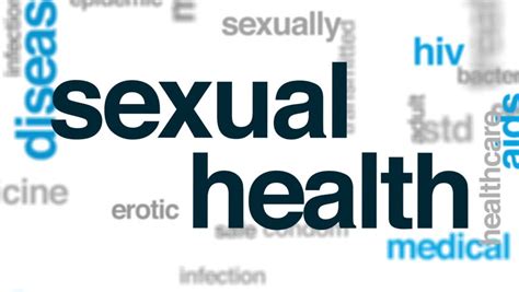 Sexual Health Animated Word Cloud Text Design Animation Stock Footage