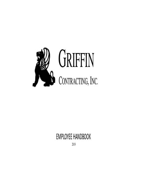 Fillable Online Griffin Contracting Inc Fax Email Print Pdffiller