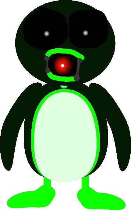 Hostile Emerald Pingu Jumpscare By Flowey2009 On Deviantart