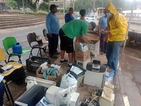 Campanha Coleta Toneladas De Res Duos Eletr Nicos Em Araraquara