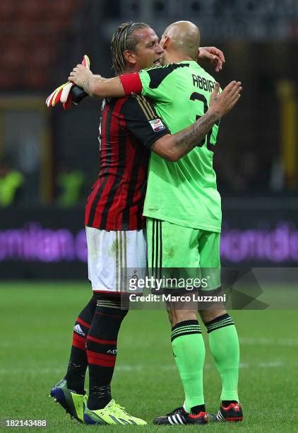 46 Christian Abbiati Celebrate Stock Photos High Res Pictures And