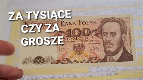 Ceny banknotów z PRL Banknot 100 złotych YouTube