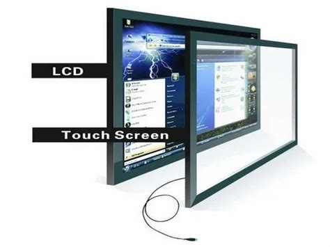 LED Black Touch Screen Overlay, Size: 15.6/18.5/21.5/32/42/49/55 at Rs ...