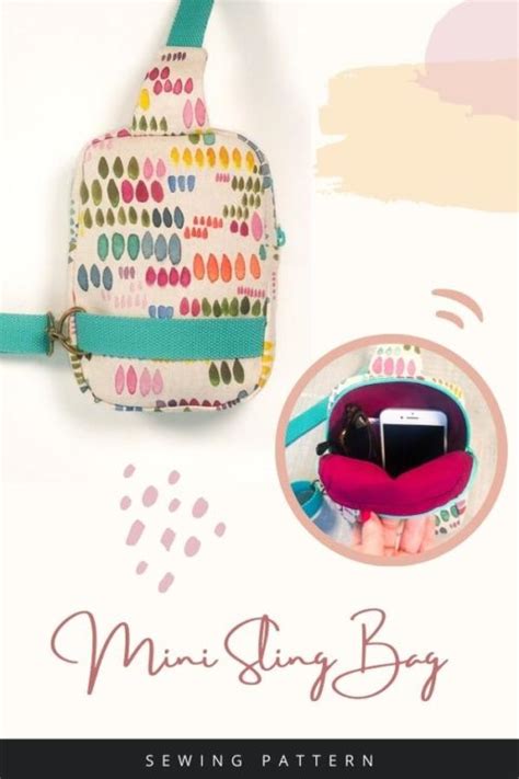 Mini Sling Bag Sewing Pattern Sew Modern Bags