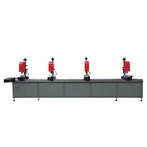 Aluminium Door Window Making Equipment Aluminum Multi Head Drilling